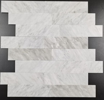 comprare Piastrelle murali in mosaico in pietra naturale di grado AAA 30x30 cm fabbricazione online