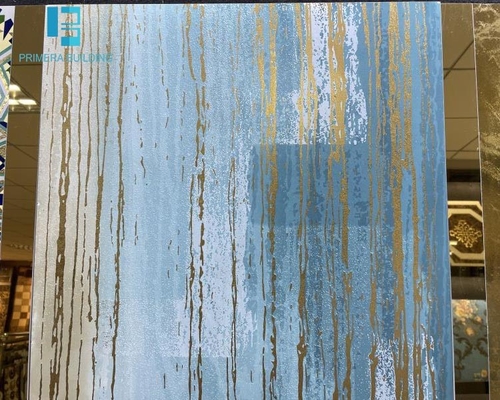 comprare La porcellana lucida di caduta della pietra dell'acqua piastrella 24' anti linea dell'oro di colore di Bule di slittamento di X24 fabbricazione online