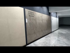 piastrelle vetrate di porcellana lucida grigio 900x1800x9mm per cucina e progetto