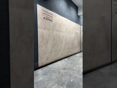 Piastrelle vetrate lucide rosa 900x1800x9mm per pavimenti interni