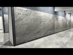 900x1800x9mm marmo grigio chiaro look antibatterico Polito Piastrelle vetrate