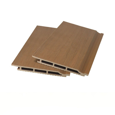 No Fade 176x18mm WPC pannello di rivestimento per terrazza e legno di plastica composito di cartone marrone per il progetto
