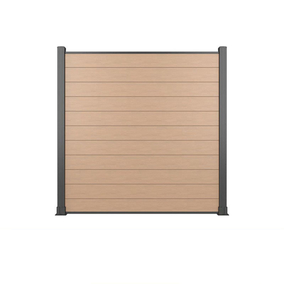 Divisione scura 170x24mm di Gray For Garden Balcony Terrace del pannello di Courtyard Wood Plastic del recinto della villa