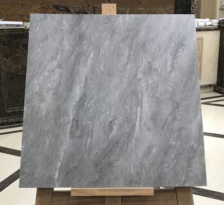 Antibatterica Matte Verniciato 400x400mm Marmo Look Ceramica Piastrelle di Pavimento Rustico Per Soggiorno E Piastrelle Decorative Grigio Per Camera Da Letto