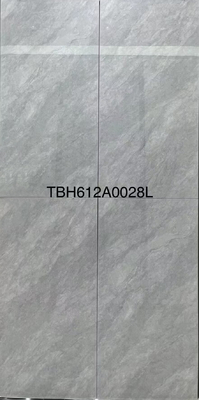 Carrara Ceramica Pocerlain Piastrelle lucidate vetrate Glossoso Grigio Pavimento Parete ufficio 600x1200mm