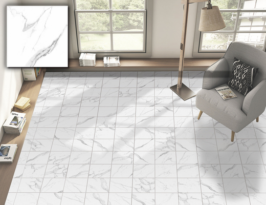 Carrara Bianco 250x250mm Pavimento Ceramica Piastrella Rustica Per Soggiorno E Piastrella Di Parete Duratura Per Decorazione