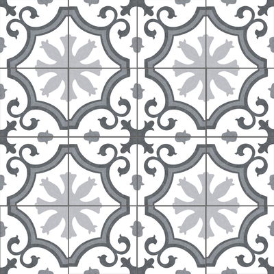 Piastrelle resistenti all'usura da 250x250 mm per balcone e per pareti ecocompatibili Piastrelle ceramiche rustiche grigio chiaro per soggiorno