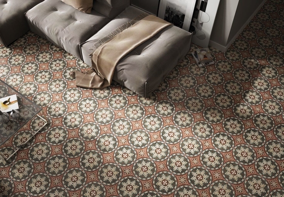 Piastrelle rustiche in ceramica retrò da 250x250 mm per cucina e piastrelle per pareti ecologiche per bagno