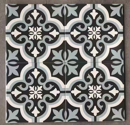Piastrelle in ceramica per il soggiorno e piastrelle da parete da 200x200 mm per la cucina grigio