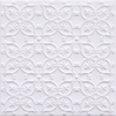 Piastrelle di parete bianche eco-resistenti da 200x200 mm per la sala da pranzo e piastrelle rustiche in ceramica durevoli per il soggiorno