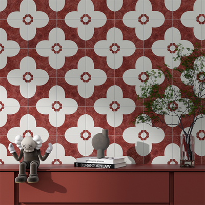 20x20 cm di piastrelle rustiche in ceramica per balconi e piastrelle resistenti agli graffi per la decorazione