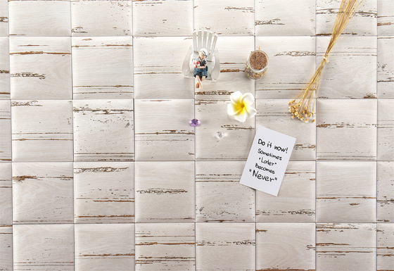 Piastrelle di pane in ceramica per interni beige 152x152mm quadrati per isolamento termico della cucina