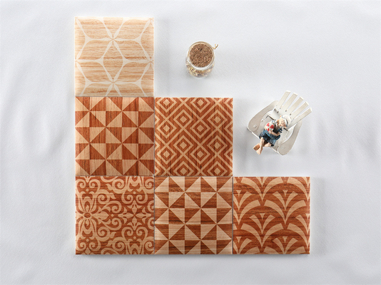Piastrelle per mosaico in ceramica 152x152mm per pareti di cucina e bagno