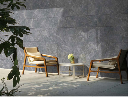 Matte resistente agli graffi di parete grigio 600x1200mm per hotel