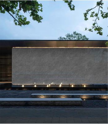 Durabile 60x120cm Grigio Matte Cortina Esterno Sfondo Parete Porcellana Piastrella Per Edifici E Terrazzi
