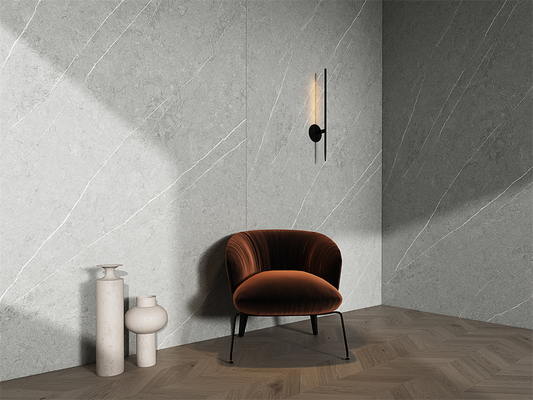 Grigio Matt 1600x3200mm Antibatterico Pavimento Esterno Porcellana Pietra Sinterizzata e Porcellana Pietra Piastra Per la doccia