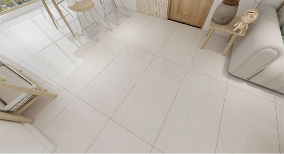 Piastrelle beige 1200x600mm Eco-friendly Grade AAA Pavimento interno Piastrelle in ceramica vetrata lucidata Per sala da pranzo