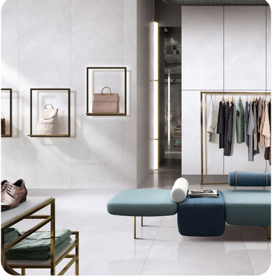 Piastrelle moderne per pavimenti interni 600x1200mm Bianco elegante faccia di bambino piastrelle di porcellana per il design e la ristrutturazione