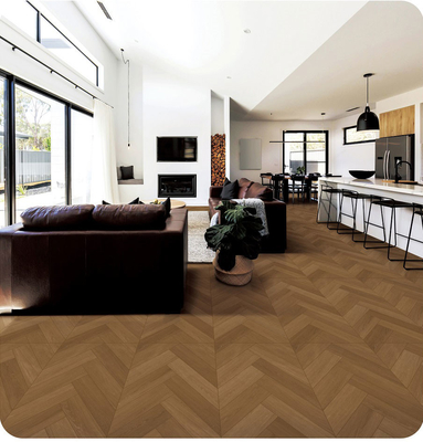 Piastrelle in porcellana di legno marrone 600x1200mm Grado AAA