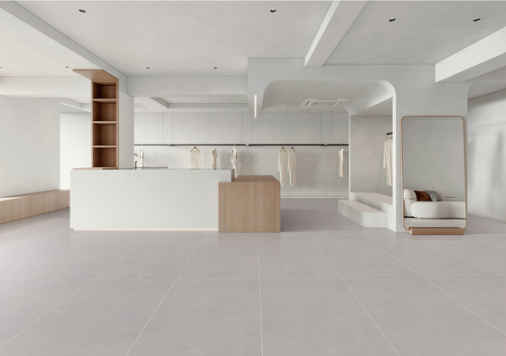 Grigio chiaro 600x1200mm Matte Porcellana Glazzata Morbida Piastrelle E Piastrelle Interni Per Camera Da Letto