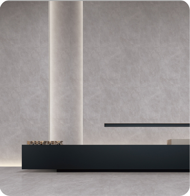 Antibatterico Pavimento interno W.A 0,5% Grigio Piastrelle di porcellana vetrata morbida 750x1500mm Grado AAA Per cucina