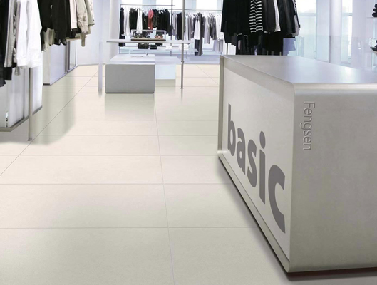 Piastrelle di porcellana vetrata morbida beige 1200x600mm e piastrelle decorative per pavimenti interni per sala da pranzo e soggiorno