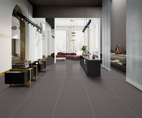 Grau stellato 60x120cm Pavimento interno Porcellana Tessuto Glazzato Morbido Piastrelle Per Soggiorno