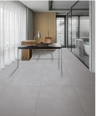 Piastrelle di porcellana antibatterica grigio chiaro 24x48 pavimento interno