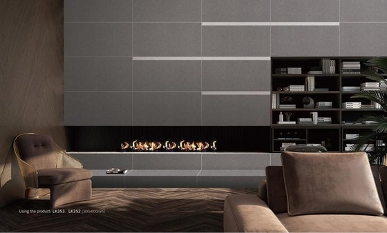 Piastrelle di porcellana di colore grigio scuro 30x60cm piastrelle per tutto il corpo e sfondo piastrelle per pareti interne per decorazioni e balconi