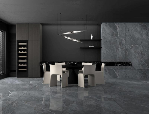Moderne piastrelle impermeabilizzabili pavimento esterno 1200x1200mm porcellana vetrata piastrelle lucidate per sala da pranzo e ricostruzione