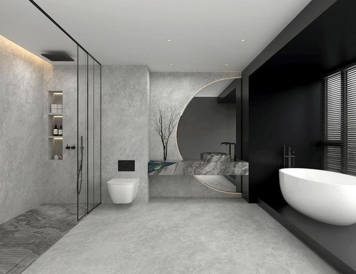 Moderne piastrelle piastrelle per pareti interne e 1200x1200x9mm marmo look baby face piastrelle di porcellana per bagno e ufficio