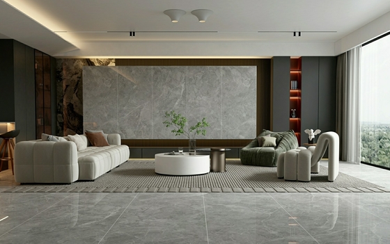 W.A. resistente all'usura 0,5% impermeabile parete interna 900x1800x9mm porcellana lucida vetrata piastrelle per soggiorno e bagno