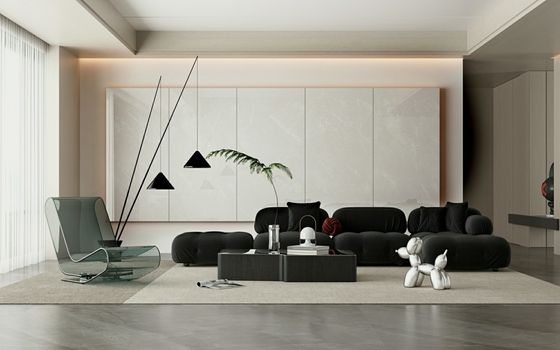 Beige 900x1800mm Piastrella in porcellana smaltata lucida 0,5% WA