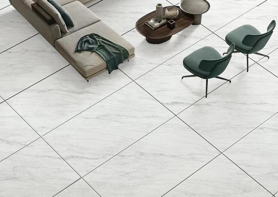 Piastrelle di porcellana lucidata vetrata per pavimenti interni antiquati non scivolosi per costruzioni e ristrutturazioni