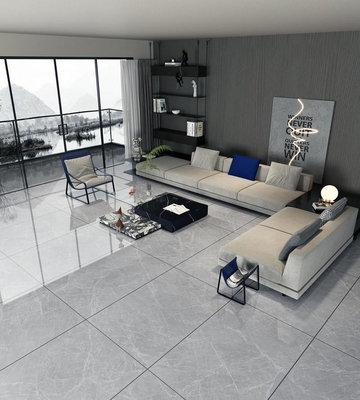 900x1800mm Grigio lucidato vetrata porcellana piastrella per pavimento e parete