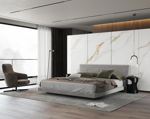 Piastrelle di porcellana lucidata vetrata resistente all'usura Piastrelle decorative per pavimenti interni 900x1800x9mm Per interni e cucina