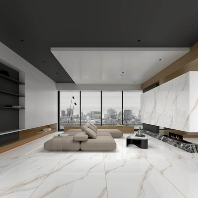 1200x1800x9mm Parete esteriore antiscivolo vetrata porcellana lucidata piastrelle per casa e Carrara oro piastrelle moderne ristrutturazione