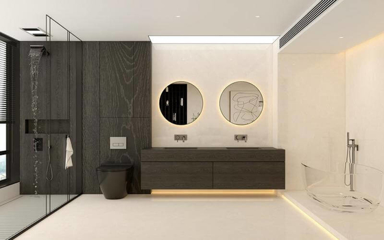 Grado AAA Firebrick 1200x1800x9mm Carrara porcellana vetrata lucidata piastrelle per bagno e piastrelle per pavimenti interni