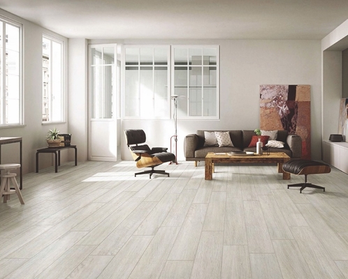 150x900mm resistenti all'umidità Strips di porcellana di legno grigio e marrone per la decorazione domestica