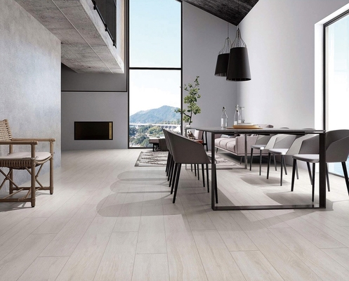 200x1200mm Strisce di porcellana di legno giallo grigio per camera da letto e strisce decorativa per pavimento