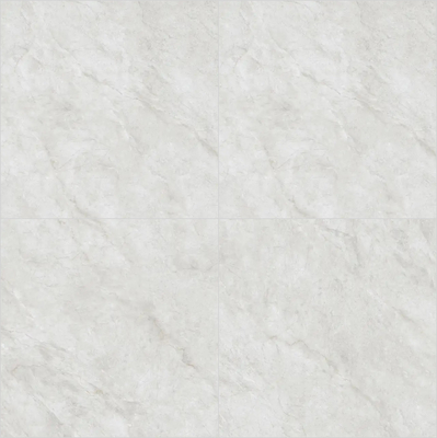 Lastre in pietra sinterizzata grigio chiaro lucido 1200x1200mm Resistenza all'usura per soggiorno e sala da pranzo