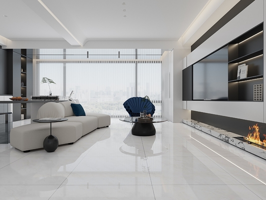 Non-slip Indoor Floor Marble 800x800mm Polished Glazed Porcelain Tiles for Kitchen