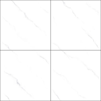 Piastrelle in porcellana smaltata lucida Carrara White 800x800mm