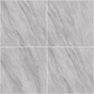 Piastrelle di porcellana lucidata di marmo grigio 800x800mm elegante e antiscivolo per hotel