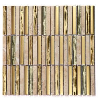 282x294mm Mosaico in pietra naturale per il soggiorno e il balcone