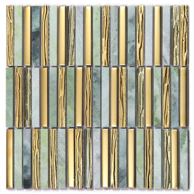282x294mm Mosaici in pietra naturale per balcone e soggiorno