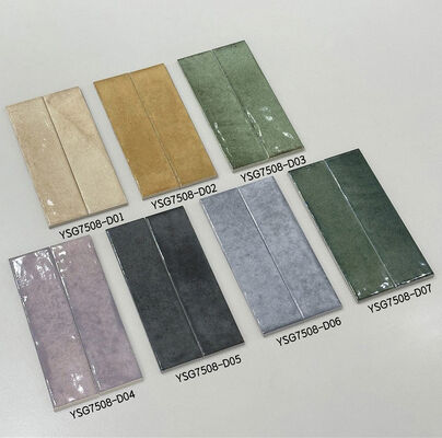 Impressionanti e durevoli 75x300mm Piastrelle di ceramica lucente per il soggiorno