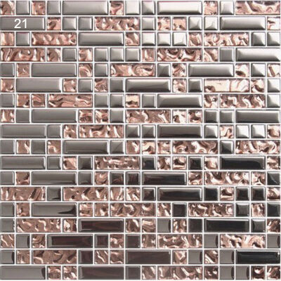 Mosaici per Piscine in Vetro e Metallo Resistenti alle Macchie e di Grande Effetto per Progetti