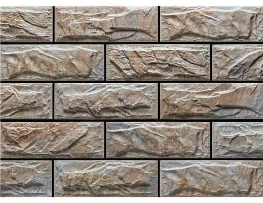 mattonelle di pietra all'aperto 0.98cm spessi eccellenti del rivestimento dello SGS di 10X28cm
