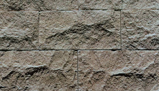 Recinto rustico Wall del mattone dello SGS PRIMERA del cemento artificiale della pietra 0,03 assorbimenti